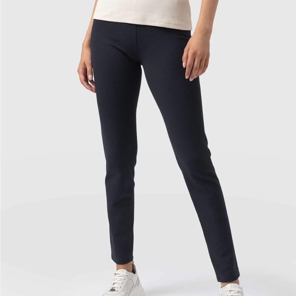 NWT Saint & Sophia Ponte Legging -Navy  soft stretch size 6 - Picture 2 of 13